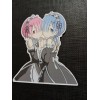Rem & Ram from Re:Zero Glossy Sticker Anime Waterproof!