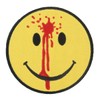 Hot Leathers PPL9328 Smiley Face Bullet Hole Embroidered Patch (Multicolor,