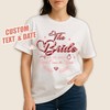 H-DEWALL Custom Shirts with Name of The Bride and Bridesmaids