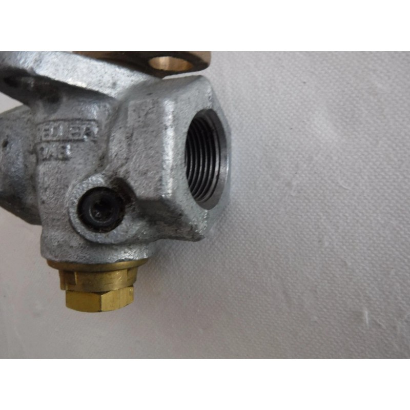 MULLER Mueller 3/4 in. Galvanized Luboseal Gas Stop meter Valve