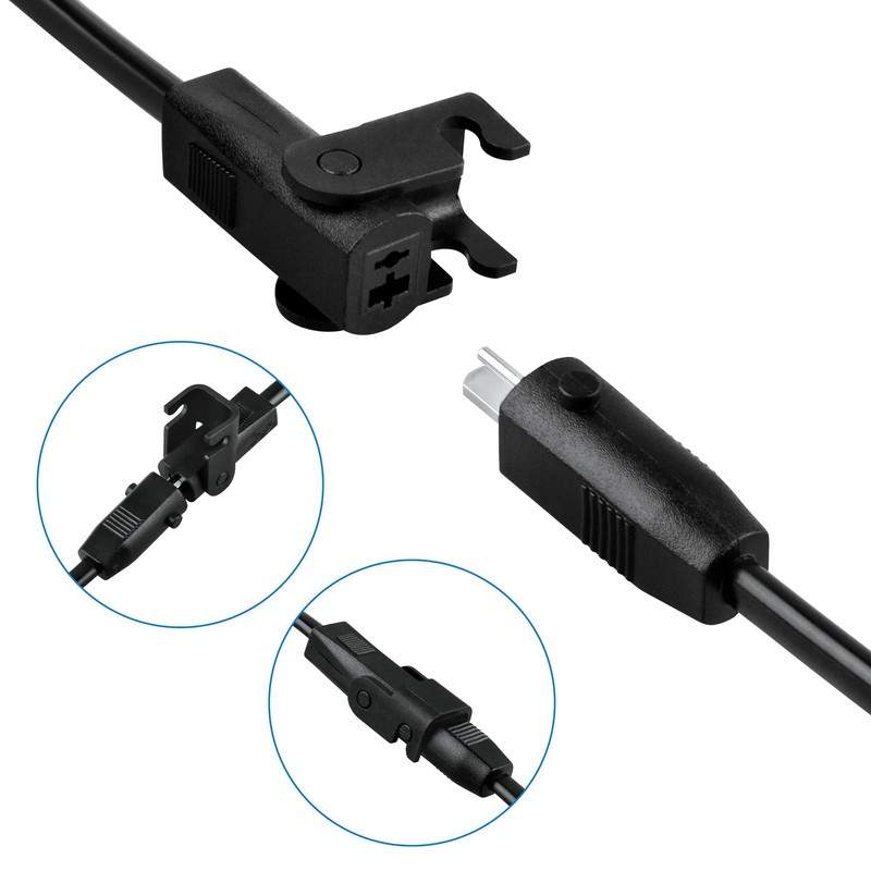 Jantoy 6FT 2-Prong Extension Power Cord Cable Lead Compatible with