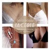 Iaceble Boho Cowrie Shell Waist Chain Shell Bead Belly Chain