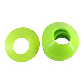 Nicear 25Pcs Soccer Cones for Sports Training Mini Football & Mesh Bag Flexible Agility Premium Training Cones for Basketball Football Running Drills Sports Games Skating(Green)