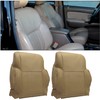 KUAFU 2PC Seat Top Cover Tan Compatible with 1996 1997