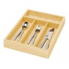 Clicmania Organizador De Cubiertos Madera Cajon Cocina Divisiones