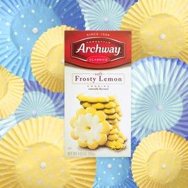 Archway Classics Soft Frosty Lemon Cookies, Three 9.25 oz. Trays