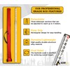 AdirPro 14-Foot Aluminum Grade Rod – 8ths, Dual Sided 5-Section