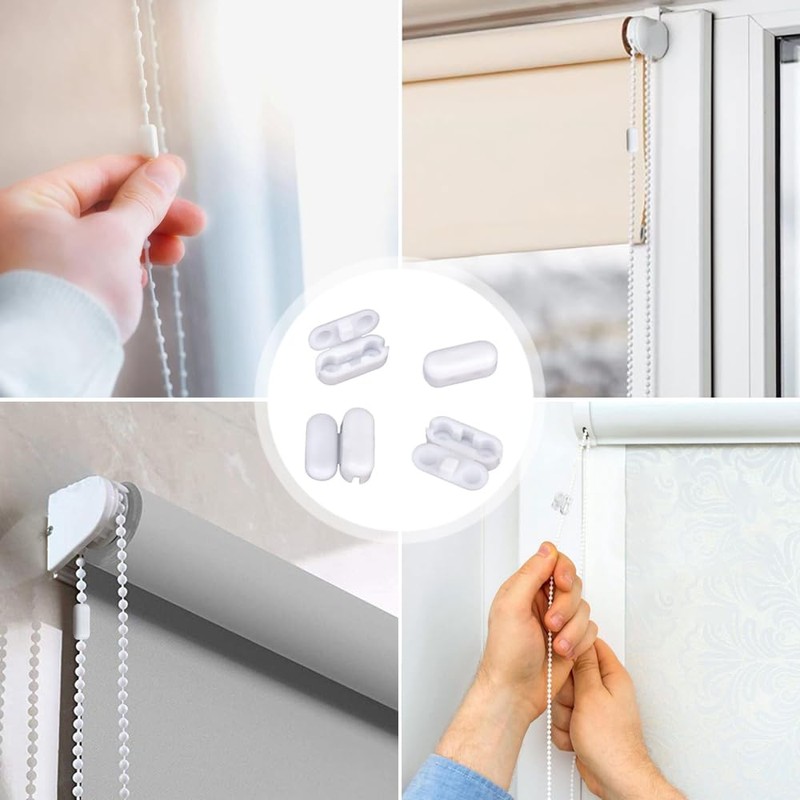 TRKETK Pack of 30 Roller Blind Chain Connectors, Replacement Roller