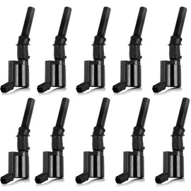 QUALINSIST high performance ignition coil Fit for Ford E-350 Super Duty 6.2L 2019-2019 DG508 (Set of 10 ignition coils)