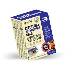 Origin 오리진 눈 루테인 앤 아스타잔틴 골드 30캡슐 Origin Eye Lutein and Astaxanthin Gold 30 Capsules