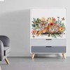 OLYCRAFT 3pcs/Set Tiger Rub on Transfers for Furniture and Craft