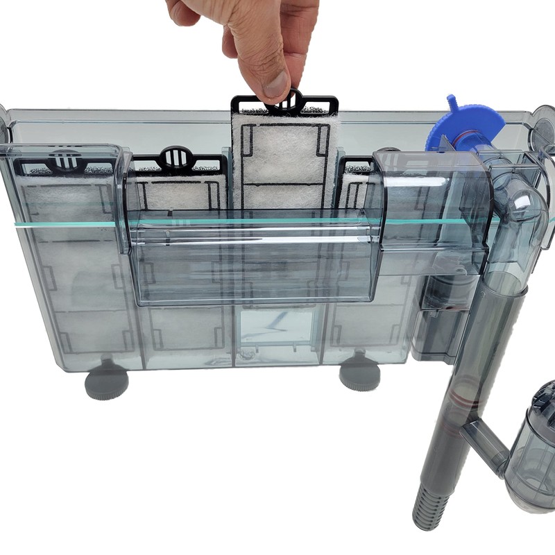 Lifegard Hang-on Aquarium Filter HOF-40, Grey See Through (R460104)