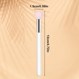 Mabor Mushroom Makeup Sponge with Handle Small Concealer Brush Sponge Under Eye for Face Eyelids Nose Foundation Concealer Applicator Eyeshadow Brushes for Women Girls