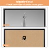upsimples 12x16 Picture Frame Black 3 Pack, Scratch-Proof Poster Frames