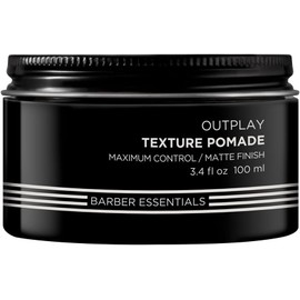 REDKEN BREWS - Pomada para peinar Outplay | Pomada para el cabello para hombres | Proporciona máxima fijación y texturiza el cabello de forma duradera | Formulado con proteína de trigo | 100ml