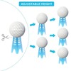 Golf Simulator Tees,36 Pcs Indoor Golf Mat Tees Plastic Practice,Tall