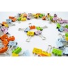 Rapesco 1428 19mm Smile Foldback Clips, Assorted Colours, Pack of