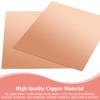 NAROSEBE 2 Pieces Copper Plates, Copper Plate 1 mm Thick,