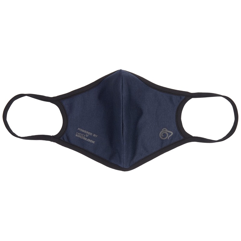 Craghoppers Heiq Viroblock Face Covering - Blue Navy Marl, One