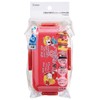 Skater PFLW4AG 2-Tier Lunch Box, 23.6 fl oz (600 ml),