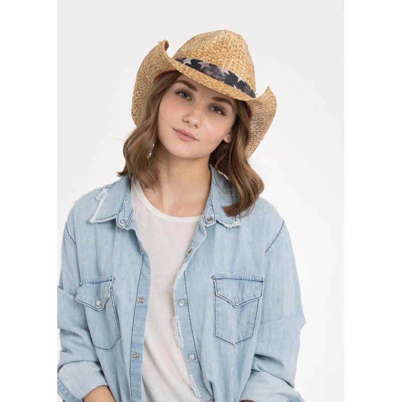 Peter Grimm Hadley Drifter Cowboy Hat - Natural Brown