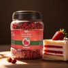 Premium Freeze Dried Strawberries Pieces 17.6 Oz/500g, Crispy Diced Strawberries