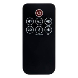 Replacement Sound Bar Remote fit for Klipsch R-10B R-20B R10B R20B ICON SB1 SB3 CS30 1015073 1061310 1015073 1015072 1061301 1062590 RT1015073 Soundbar Subwoofer