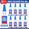 ALECPEA 20g Glass Glue - Fast-Curing & Weatherproof Adhesive for