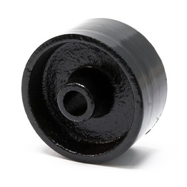 Replacement part for motorcycle lifter, mounting bracket castor