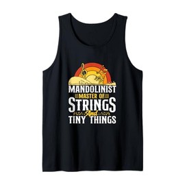Mandolinist Master Of Strings And Tiny Things Music Tank Top