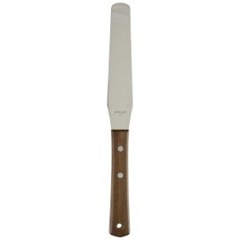 Inteckaneki WSP4803 Wooden Handle Spatera 6 Blade: Stainless Steel Handle: Red Wood, Japan