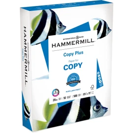 Hammermill Printer Paper, 20 lb Copy Plus, 8.5 x 11-1 Ream (500 Sheets) - 92 Bright, 105007R
