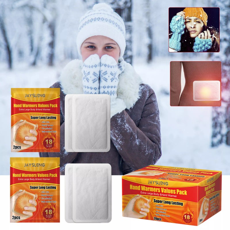 Unbranded 60 PCS Hand Warmer + Body SUPER Warmers 18-hour