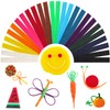 Tivcck 1000 PCS Wax Craft Sticks,Bendable Sticky Wax Yarn Sticks,Reusable