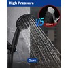 High Pressure Handheld Shower Head VMASSTONE 7-Spray Setting Showerhead Kit