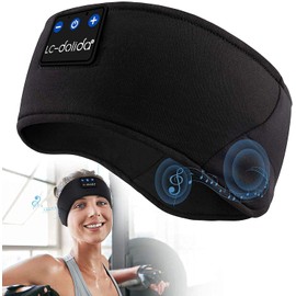 Sleep Headphones Bluetooth V5.2 Sports Headband Headphones Wireless with Ultra-Thin HD Stereo Speakers,Birthday Gifts for Him/Her/Dad/Teen,Perfect for Running Side Sleeper Air Travel Yoga Relaxation