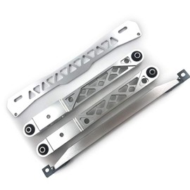 Rear Subframe Brace Tie Bar Lower Control Arm silver For 1997-2001 Mitsubishi Mirage