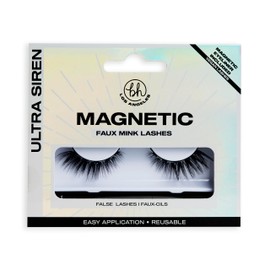 BH Los Angeles Magnetic Lashes, Easy to Apply Half Eyelashes, Natural Look and Feel, Ultra Siren
