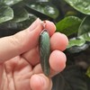Bacatgem 2 Pcs Natural Green Aventurine Winged Figurines Crystals and