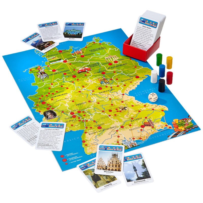 Noris "Deutschland - Reise für Kinder" Children's game (Multi-Color)