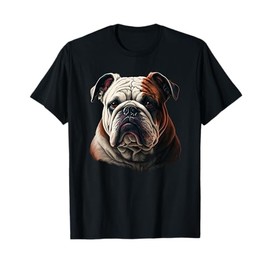 Funny Bulldog Dog Men Women Girls Kids T-Shirt