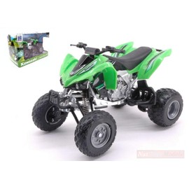Scale Model Compatible with ATV Quad Kawasaki KFX 450 R 1:12 New Ray NY57503K
