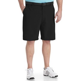 Reebok Big and Tall Golf Performance Flat-Front Shorts Black 48