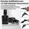 QZKJQDD Impact Wrench Universal Joint, Power Ball Joint, Universal Joint