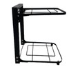 Kitchen Storage Shelf Carbon Steel Multilayer Black Pot and Pan