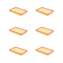 PUR Engine Air Filter (6 Pack) Replacement For Toyota RAV4 Camry Lexus Avalon ES300h LS460 HS250h LS600h K57-102444