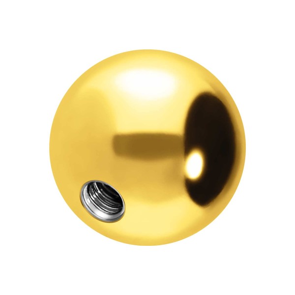 PIERCINGLINE Universal Screw Ball with Internal Thread Surgical Steel 316L