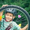 LIOOBO Kids Bicycle Wheel Spoke Beads Decorative Accessories 2x2Cm Lightweight