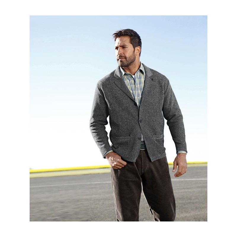 Jan Vanderstorm Asger Men's Knitted Jacket - Modern