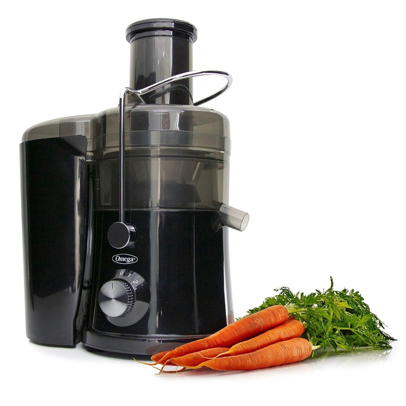 Omega C2100B High Juicer with Extra Large Three-Inch Chute Extracts